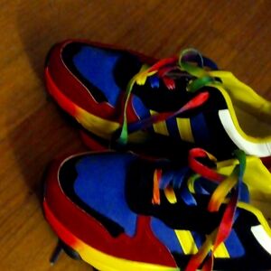 Multi color sneakers